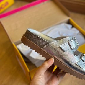 Sandália Moleca Birken Metalizado 5500.105