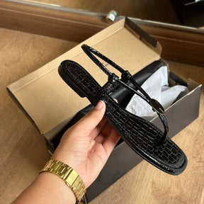 Rasteira Santa Lolla Croco Capri 01F7.29D1